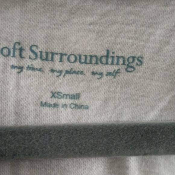 Soft surroundings size small  long flow dress in all white. - Picture 3 of 10